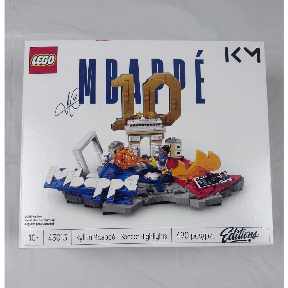 LEGO Kylian Mbappe Soccer Highlights Set 43013 Editions 490 pcs New in Box